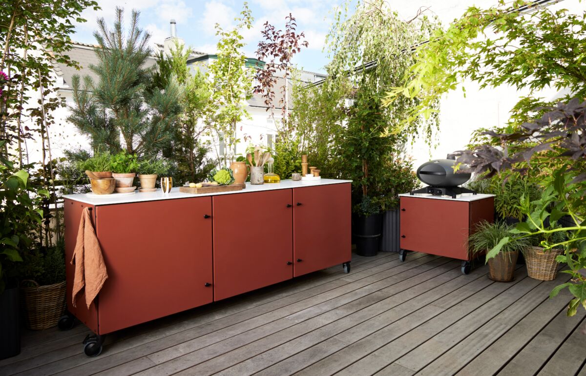 Udekøkken grill modul